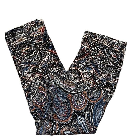 Dash Printed Full Length Leggings(Size Small) - Picture 3 of 8